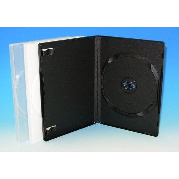 Mロックケース 1枚用 白/スーパークリア アマレーサイズ   DVDケース トールケース