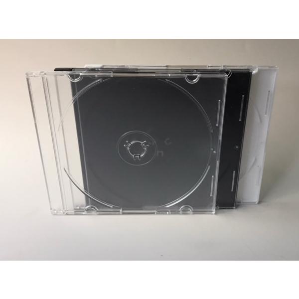 CDスーパースリムケース (タイプ2)  200個  黒・白・半透明クリア 5mmPケース 価格対応...