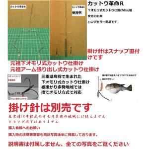 カットウ革命　R　スナップ直付け　（本体のみ掛け針無し）　