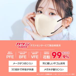 マスク 日本製 3D立体 10枚 不織布 マス...の詳細画像5