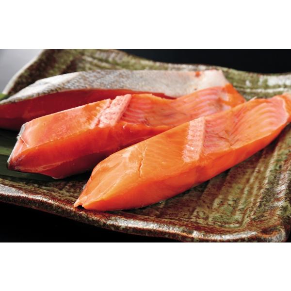 天然紅鮭切身セット(10枚)