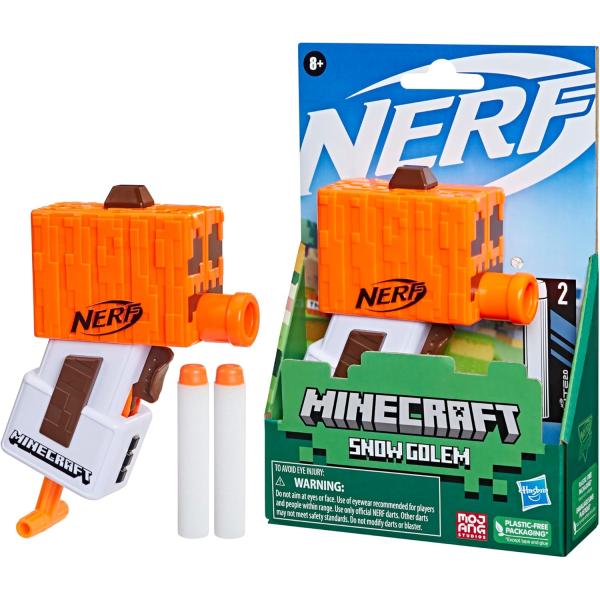 ハズブロ(HASBRO) ナーフ マイクロショット マインクラフト Minecraft Snow G...