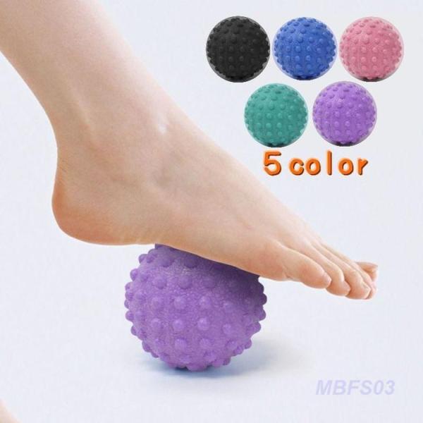 ハンディー筋膜リリースボール 筋肉ほぐし ツボ押しグッズ ボール 筋膜 足裏 肩こり 腰痛 股関節 ...