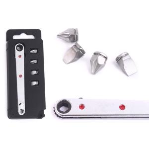 コシハラ 超薄型ビットラチェットセット 極薄ラチェットドライバー