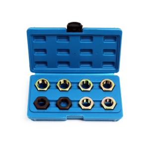 8pc ホイールスピンドル ドライブシャフト ネジ山の軽い修正＆掃除