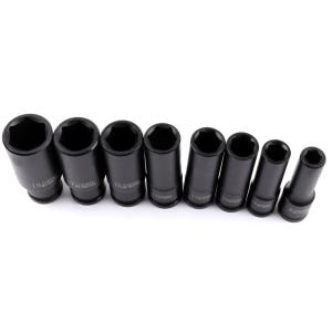 コシハラ 差込角 9.5mm(3/8インチ) インパクトディープソケットセット