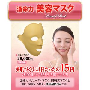 湧命力フェイスマスク 美顔器 ビューティマスクの詳細画像2