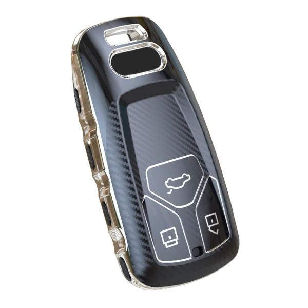 【並行輸入品】ELOHEI for Audi Key Fob Cover, Premium Soft...