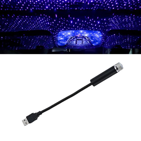 【並行輸入品】Tesnaao 1個 カールーフ USB LED 星空プロジェクターライト、回転調節可...