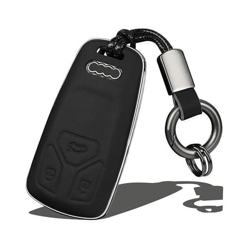 【並行輸入品】Xmzaimy for Audi キーフォブカバー ブラック XMZAIMY Car ...