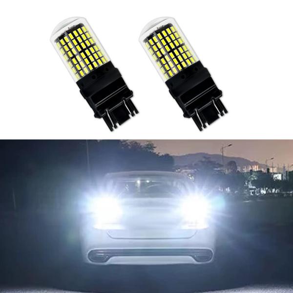 【並行輸入品】HEVLE 2PCS 3157 LED Car Bulb, Super Bright ...
