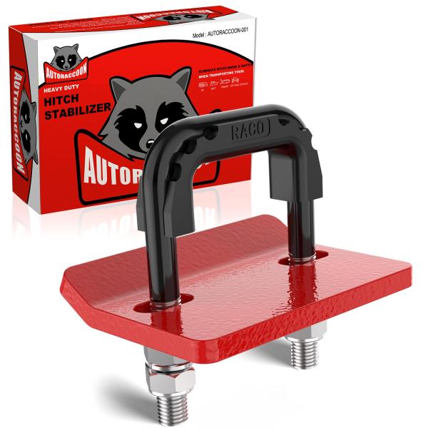 【並行輸入品】AUTORACCOON ヒッチタイトナー ガラガラ防止クランプ   1.25インチと2...