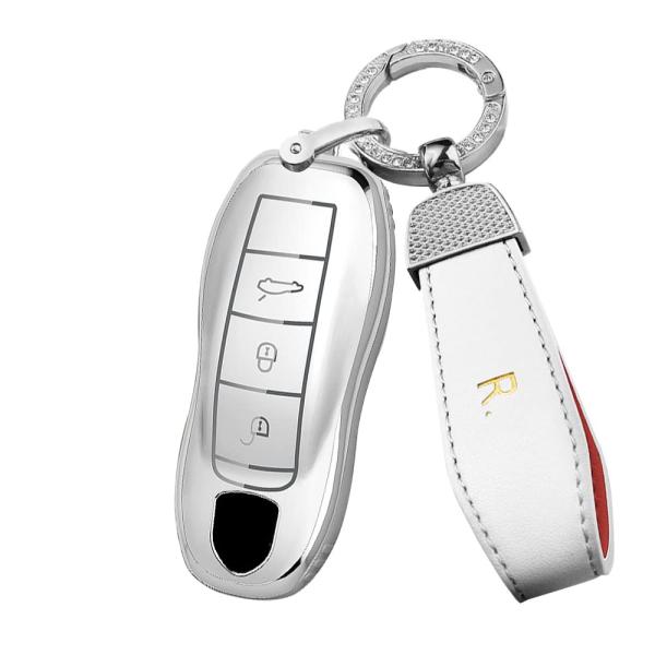 【並行輸入品】GLUMZRK TPU Smart Remote Key Fob Cover with...