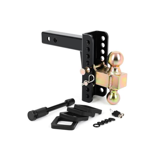 【並行輸入品】FAHKNS Adjustable Trailer Hitch Ball, Heavy...