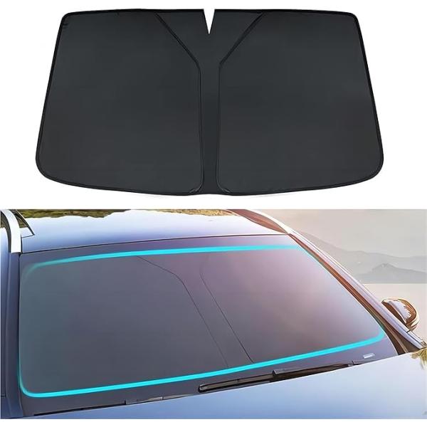 【並行輸入品】WNDUJHHL Car Windshield Sunshade for Alfa R...