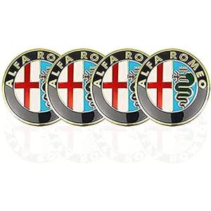 【並行輸入品】LSJDNASHD 4 Pcs Wheel Center Caps for Alfa ...