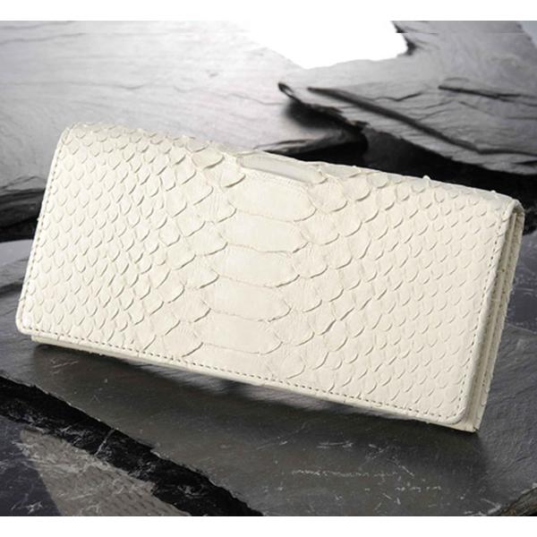 【すぐに使える10％OFFクーポン】白蛇 長財布 メ 「関帝」護符付き