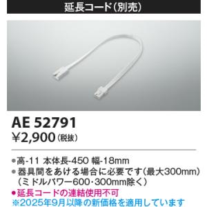 安心のメーカー保証【ご注文合計25,001円以上送料無料】Ｈ区分 コイズミ照明器具 AE52791 ...