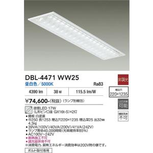 【ポイント3倍】【送料無料】宅配便不可 大光電機 DBL-4471WW25 （ランプ別梱包） ベース...
