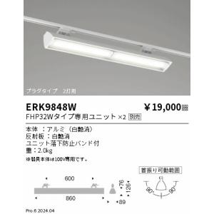遠藤照明 ENDO LEDウォッシュスポットライト 2灯用 FHF54W相当 配線