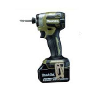 マキタ/makita 18V 充電式 インパクトドライバ TD173DXO オリーブ 電動工具 ［バッテリ×2・ケース付］ ※充電器別売り｜koshinohonpo