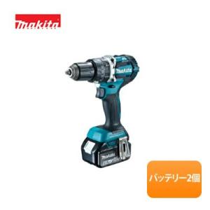 マキタ/makita 18V 充電式ドライバドリル DF484DRGX［バッテリ (6.0Ah)×2本・充電器・ケース付］｜koshinohonpo