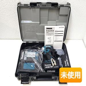 makita/マキタ 18V 充電式 インパクトドライバ TD173DRGX 電動工具 ドライバー［バッテリ×2・充電器・ケース付］ 青 ブルー