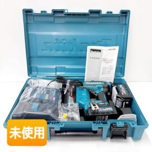 【未使用】Makita/マキタ 40mm 充電式 仕上釘打 FN001GRDX [バッテリ×2点/充電器/専用ケース 付属] 40Vmax/2.5Ah