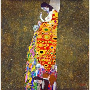 ダナエ クリムト Gustav klimt 手描き油絵複製画 模写 レプリカ 肉筆