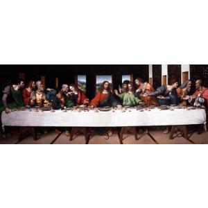 額装品/最後の晩餐/ レオナルド・ダヴィンチ/Last Supper 最後の晩餐（レオナルド ダ ヴィンチ） 額装品 アルミ製ハイグレード