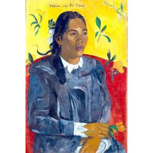 Mata Mua (In Olden Times) ポール・ゴーギャン Paul Gauguin 手描き