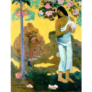 Mata Mua (In Olden Times) ポール・ゴーギャン Paul Gauguin 手描き