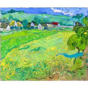 糸杉と星の見える道 ゴッホ Vincent Van Gogh 手描き油絵複製画 模写