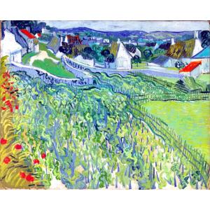 糸杉と星の見える道 ゴッホ Vincent Van Gogh 手描き油絵複製画 模写