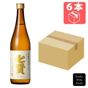 日本酒 山梨銘譲(七賢)　本醸造　甘酸辛苦渋　1800ml×6本  (4989880304018)【日本酒/地酒/山梨県の地酒/一升瓶】