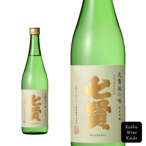 日本酒 山梨銘譲(七賢)　純米吟醸 天鵞絨 (ビロード)の味　720ml　 (4989880701022)【日本酒/地酒/山梨県の地酒】