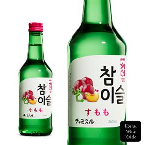 JINRO 眞露　チャミスル　すもも 13°　(8801048178308)【韓国焼酎/甲類焼酎】