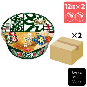 日清食品　日清のどん兵衛 きつねうどん[東]×24個　(4902105033722)【インスタント食品/カップうどん】