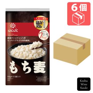 はくばく　もち麦 スタンドパック 600g(50g×12袋)×6個　(4902571112686)