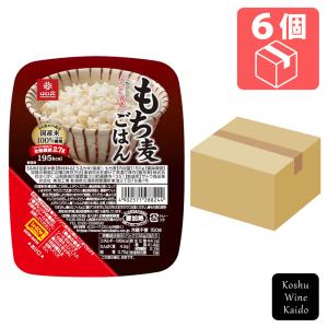 はくばく　もち麦ごはん 無菌パック 150g×6個　(4902571288244)　【パックごはん】