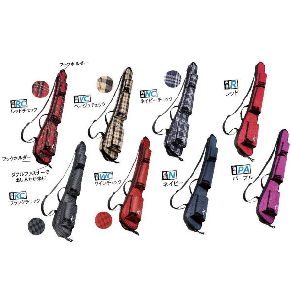 3ポケットクラブケ-ス　(ニチヨー/G8122/グラウンド・ゴルフ)