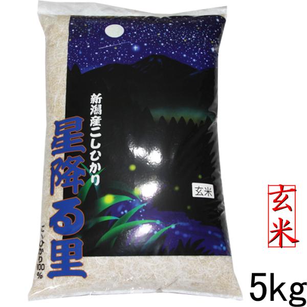 令和7年 新潟産 コシヒカリ 玄米 5kg 玄米5kg 農家直送 新潟県産 こしひかり５キロ 産地直...