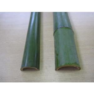 【ri-u-mi 二ライカナイさま専用】60㌢半割竹（青竹） 青竹】笠用の竹(半割のみ) 直径6〜7cm×長さ180cm : 越川竹材