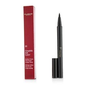 クラランス グラフィック インク ライナー - #01 Intense Black 0.4ml｜kosmake-belleza