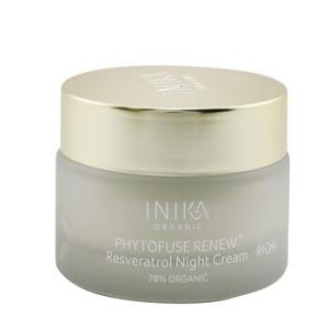 INIKA Organic フィトフューズ リニュー レスベラトロール リッチナイトクリーム 50ml｜kosmake-belleza