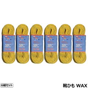 ホッケー 靴紐 LACE WAXED ワックス 6組セット -NPのみ 単独でのご注文で