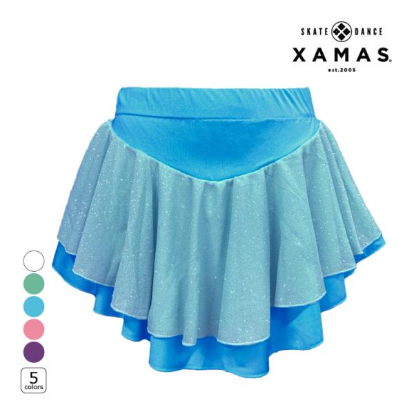 XAMAS スカート 2198 フィギュアスケート ラッピング可 -NP/TC