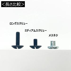 ヘルメットパーツ ミディアムスクリュー アイス...の詳細画像1