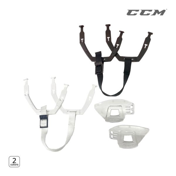 CCM ヘルメットパーツ イヤーループ＆チンストラップ（左右セット） アイスホッケー -NP/TC