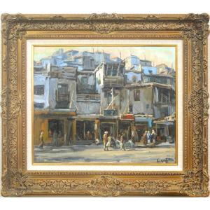 パリ 風景画 絵画 フランス モンマルトルの丘 水彩画 藤森悠二